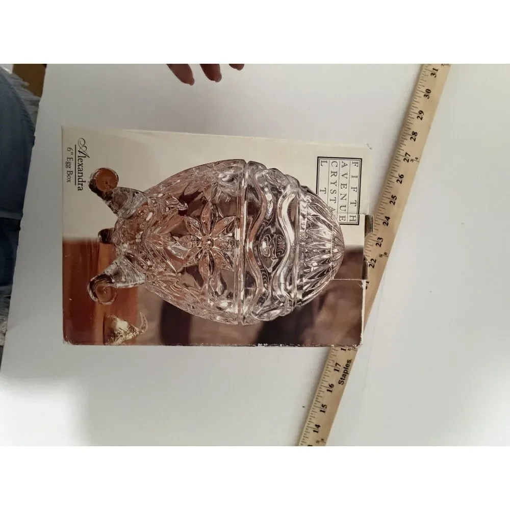 Vtg. Fifth Avenue Crystal Dish in the Box.